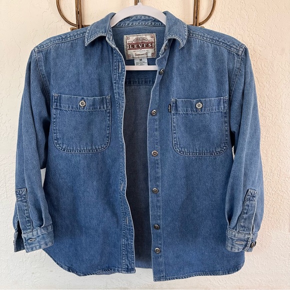 Levi's | Tops | Vintage Levis Denim Shirt | Poshmark